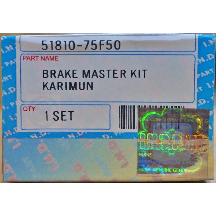 Brake Master Kit Suzuki Karimun Old Bm Karet Central Sentral Rem Atas