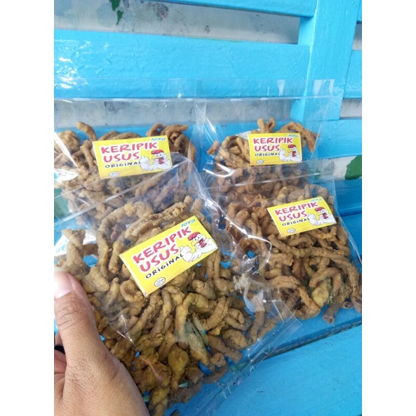 

Omahjajan | Keripik usus ayam