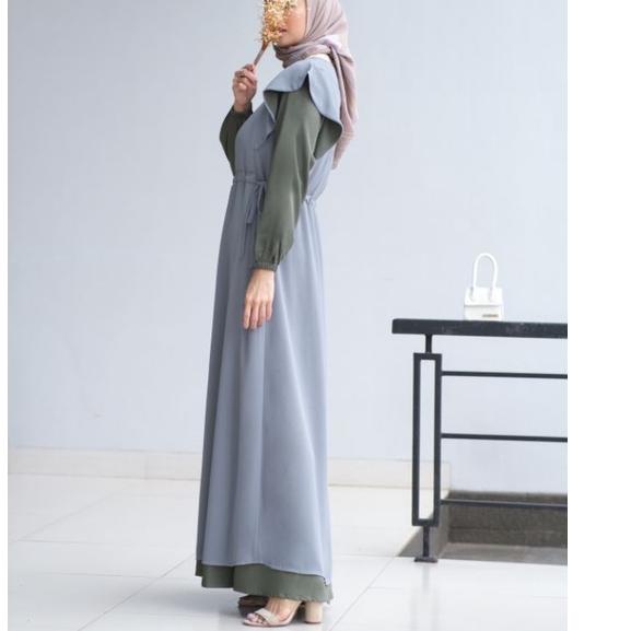 Tren Terbaru Soleil Double Dress