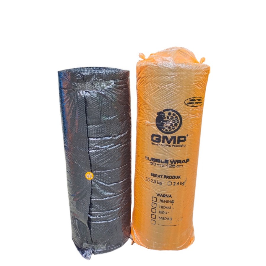 

❤️ KOSMETIK_MANIA ❤️ GMP BUBBLE WRAP HITAM KHUSUS GOJEK/GRAB