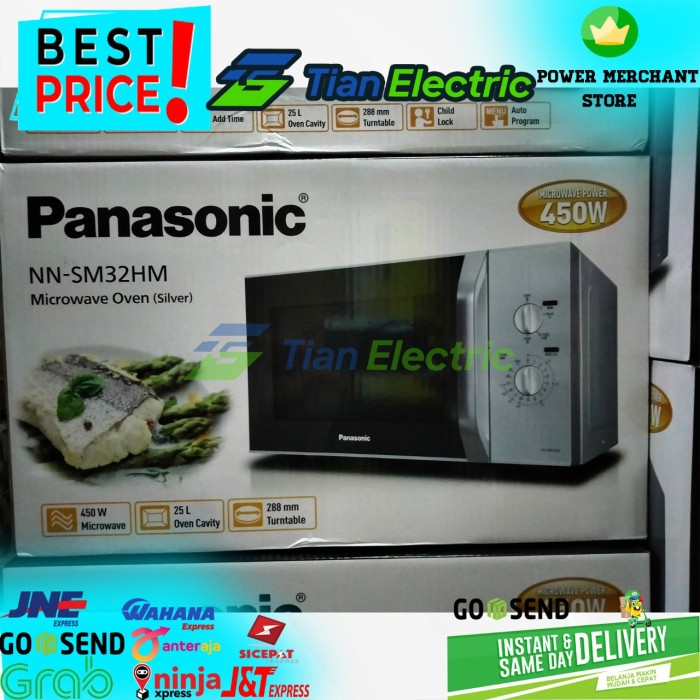 Microwave Panasonic Nn-Sm32Hm-Tte Microwave 25 Liter 750 Watt