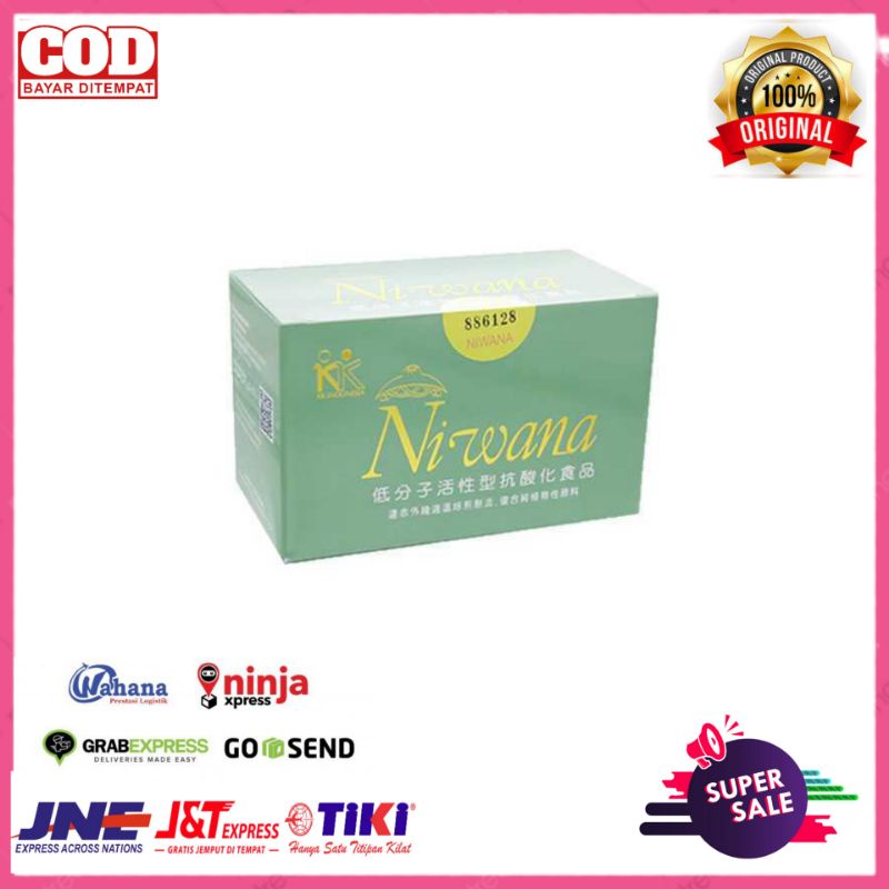 Niwana SOD Suplemen Multi Antioksidan Mencegah Radikal Bebas Mengatasi Efek Kemoterapi Herbal Alami 