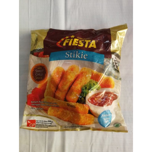 

Golden fiesta Stikie 500gr Nuget ayam frozen