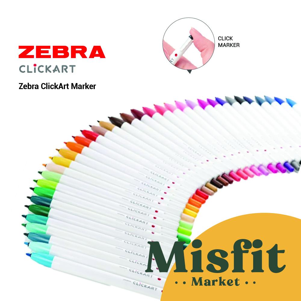 

Zebra ClickArt Marker Single Spidol Warna Warni Satuan Gambar