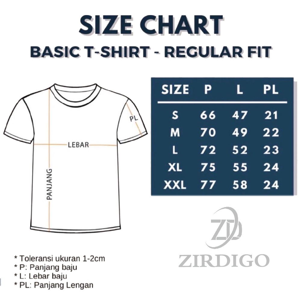 Zirdigo Baju Kaos Distro Pendek zdg 445 Print Quality