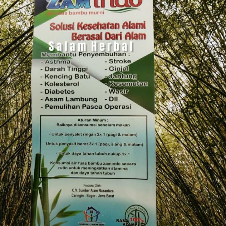 

BAYAR DITEMPAT✔️Zamindo Air Ruas Bambu Murni Asli Original Garansi Uang Kembali|RA4
