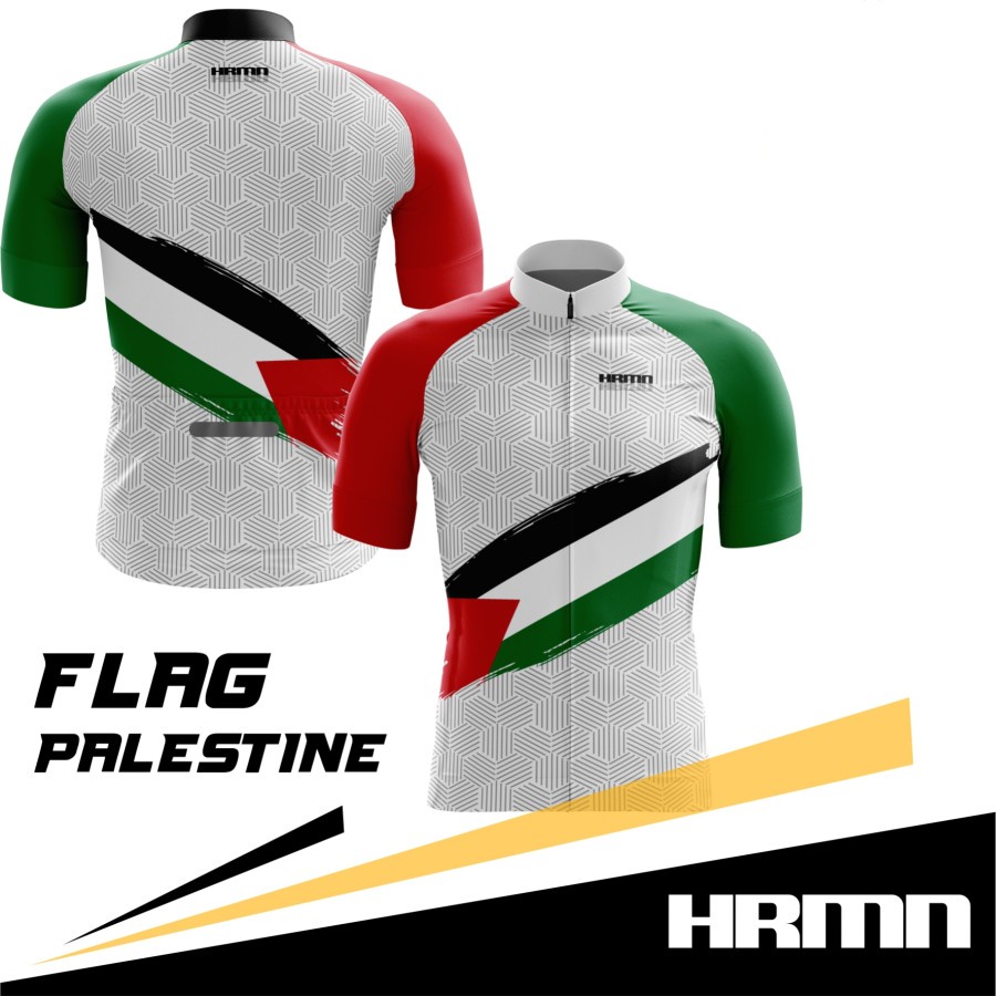 Jersey Road Bike / Jersey Roadbike - HRMN Flag Palestine