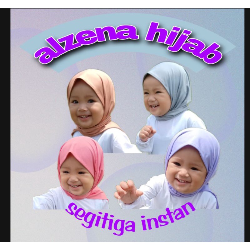 alzena hijab segitiga instan