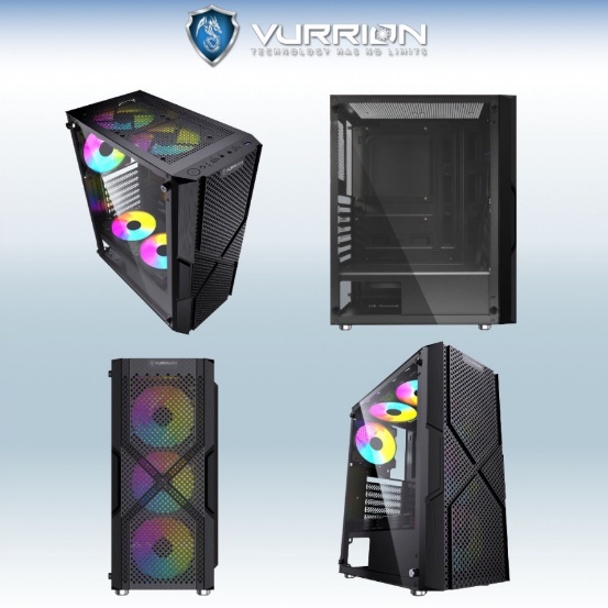 CASING GAMING VURRION BLACXBOLT