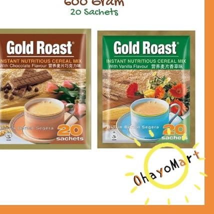 

✨SHOPEE MALL✨ Gold Roast Vanilla / gold roast chocolate / sereal / cereal / sarapan sehat 600grm grosir