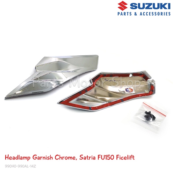 Head Lamp Garnish Chrome Original Satria FU150 Facelift
