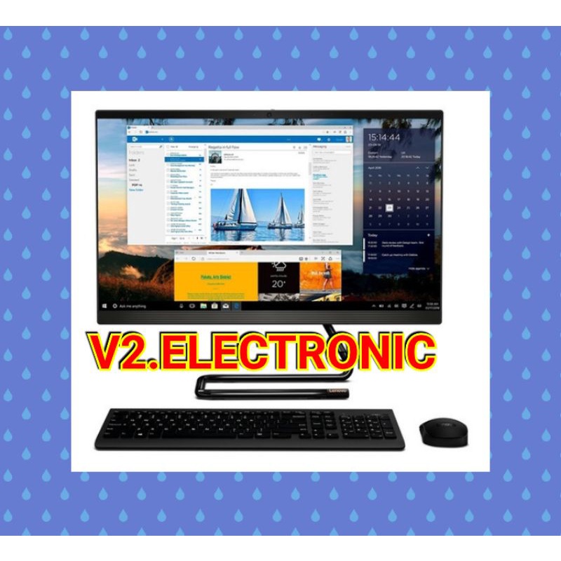 PC AIO Lenovo A340-22IWL Intel Core i3-8145U | VGA 2GB R530 | RAM 8GB | HDD 1TB | Windows 11