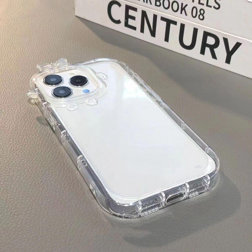 For 14 ProMax soft case TPU Motif Pita 3D Untuk iPhone 13 11 Pro 14 Pro Max 12 Pro Max Xs Max XR 6 6Plus 7 8 Plus