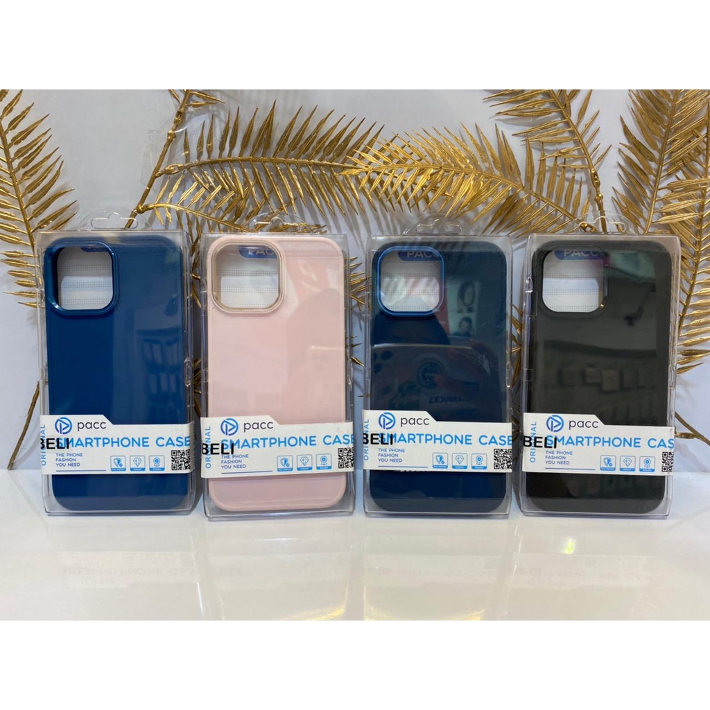 PACC Case iphone 12 promax softcase iphone 12promax case metalic