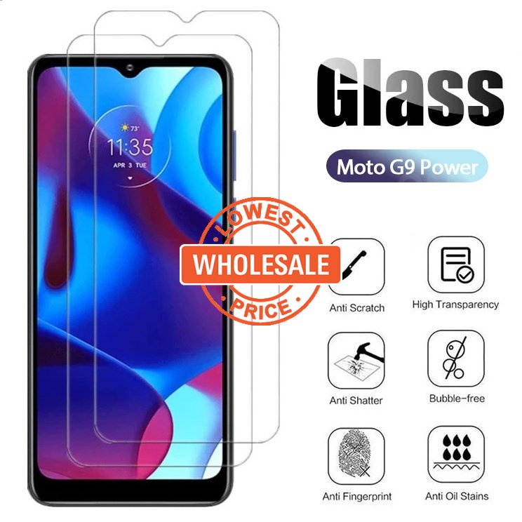 Pelindung Layar Tempered Glass 9H Anti Gores / Glare / Sidik Jari Untuk Moto G