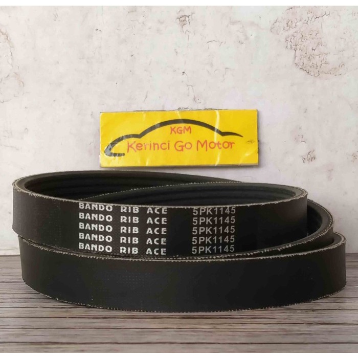 BANDO VAN BELT 5PK 1145 RIB BELT TALI KIPAS 5PK-1145 FAN BELT ALUR