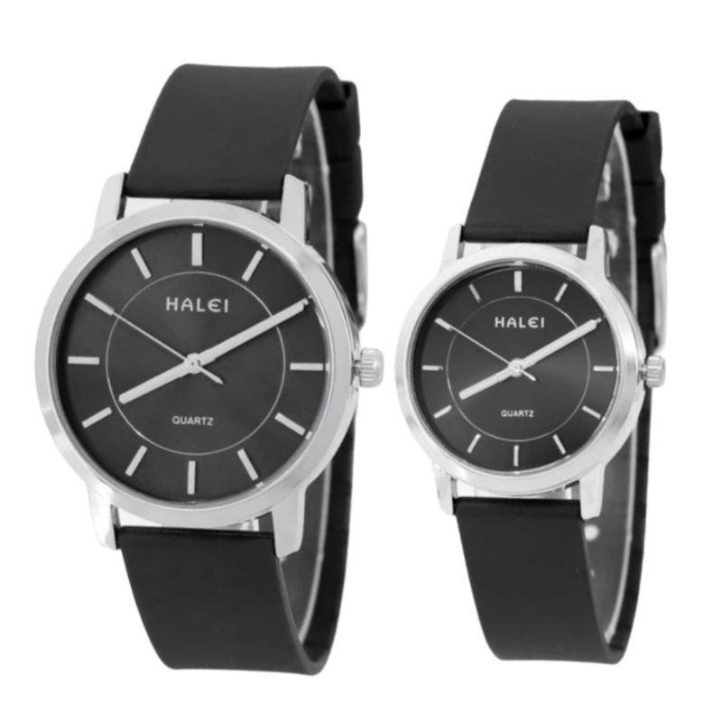 JAM TANGAN PRIA / WANITA / COUPLE HALEI 504 ORIGINAL