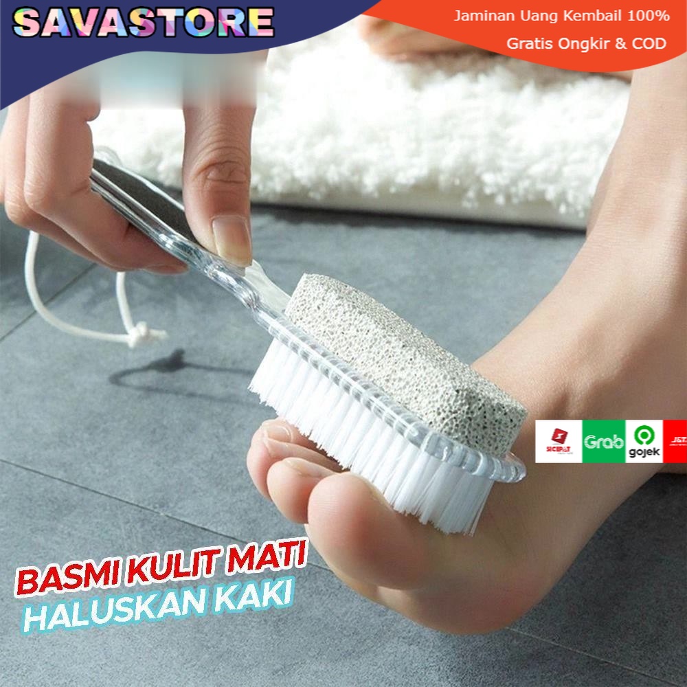 PENGGOSOK KAKI BATU APUNG - DAILY PUMICE FOOT SCRUBBER