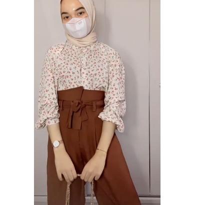 New Sale NOBU - Kulot Flowy BISA BANYAK STYLE