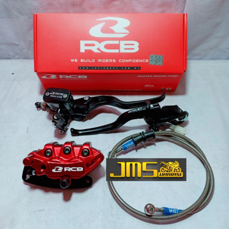 master rem kotak rcb plus handle kopling rcb plus kaliper rcb plus selang tdr 35 inch/90cm silver set paketan satria f150 MX MX king MX new Sonic GTR gsx 150 Vixion R15 ninja r ninja rr ninja 250 R25 beat Mio Vario soul