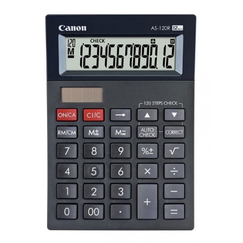 Calculator / Kalkulator Canon AS-120R Asli Original