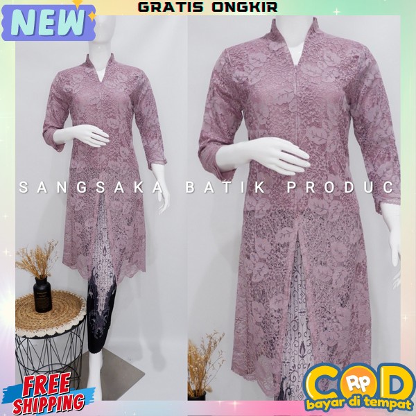Kebaya Wisuda Modern Hijab Selan Kebaya Wanita Baju Kondangan Wanita Terbaru Set Kebayak Cewek Kabay