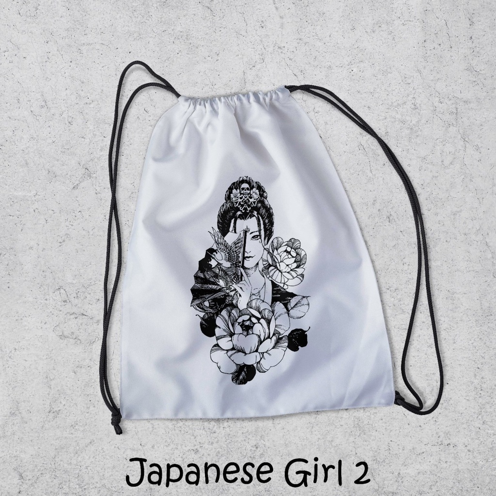 ZCO - Tas Serut Multifungsi Untuk Olahraga Sekolah Futsal Basket Berenang String bag Tas Serut Anti Air Untuk Pria Dan Wanita Terlengkap - New Stringbag Bts / String Bag Dengan Sablon Rubber Jepang 100% Part XI | Morybag