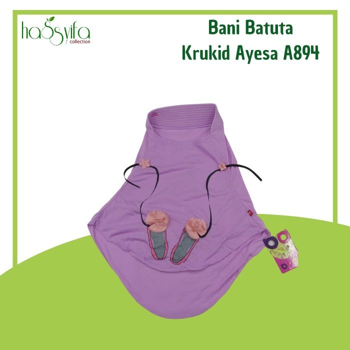 Limited Kerudung Instant Anak Bani Batuta Krukid Ayesa 3-4Th Trendi