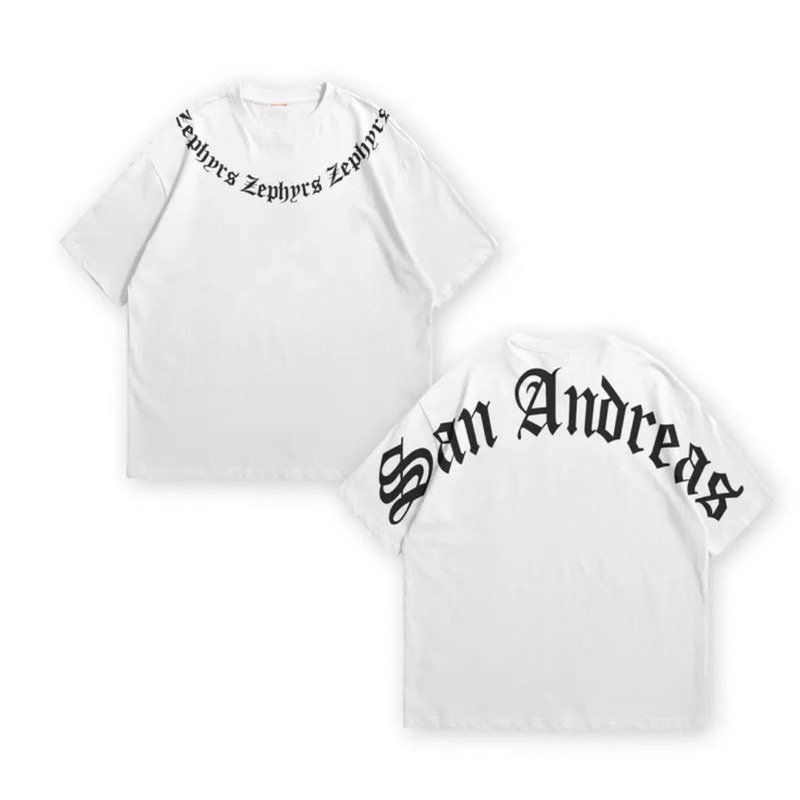 GSC - Baju KAOS OVERSIZE SAN ANDREASS / Kaos Oversize Terbaru