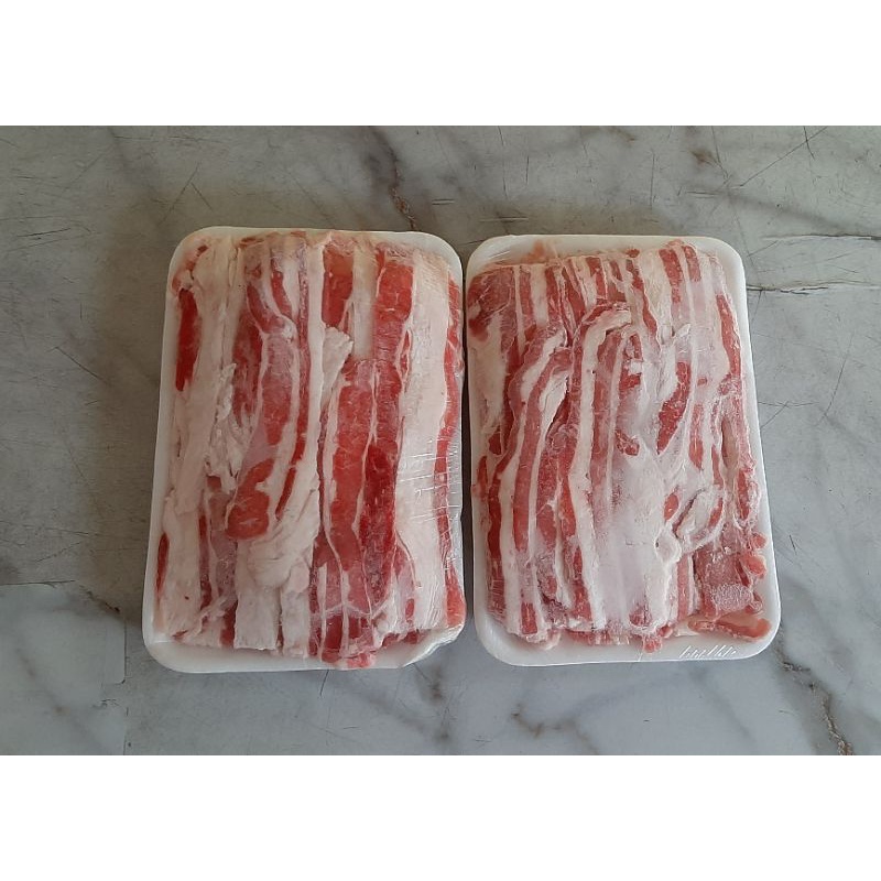 

Daging Slice Beef Premium lemak 500gr