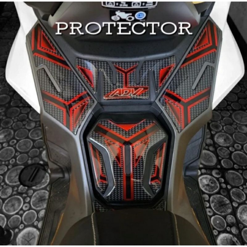 Stiker Tankpad ADV 160 Tank Protector ADV 160 Resin Max 27