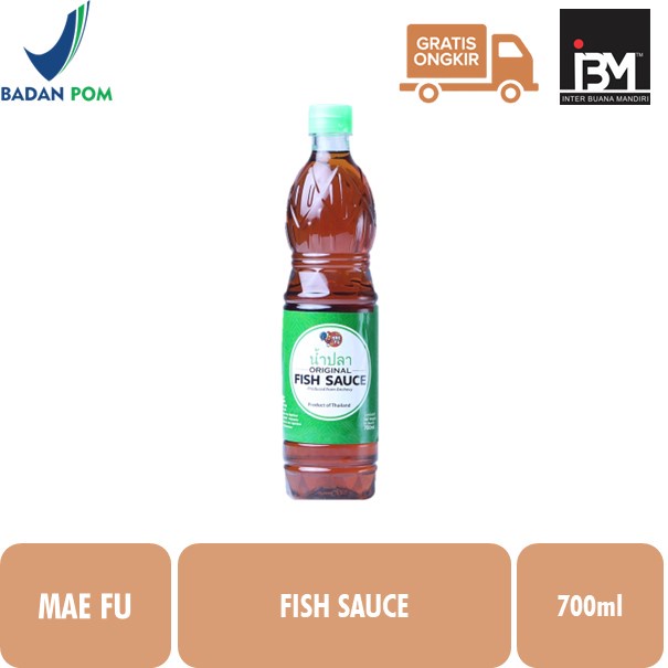 

Mae Fu Fish Sauce / Kecap Asin Ikan 700ml