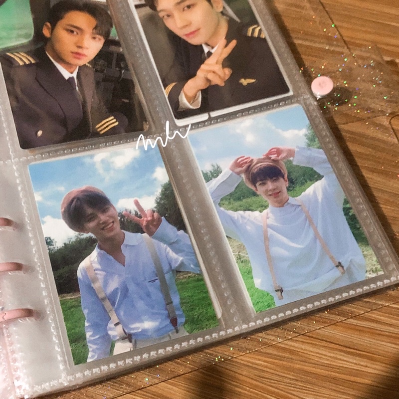 [READY] PC GONGBANG GB BROADCAST SEVENTEEN FEAR MINGYU WONWOO BERET