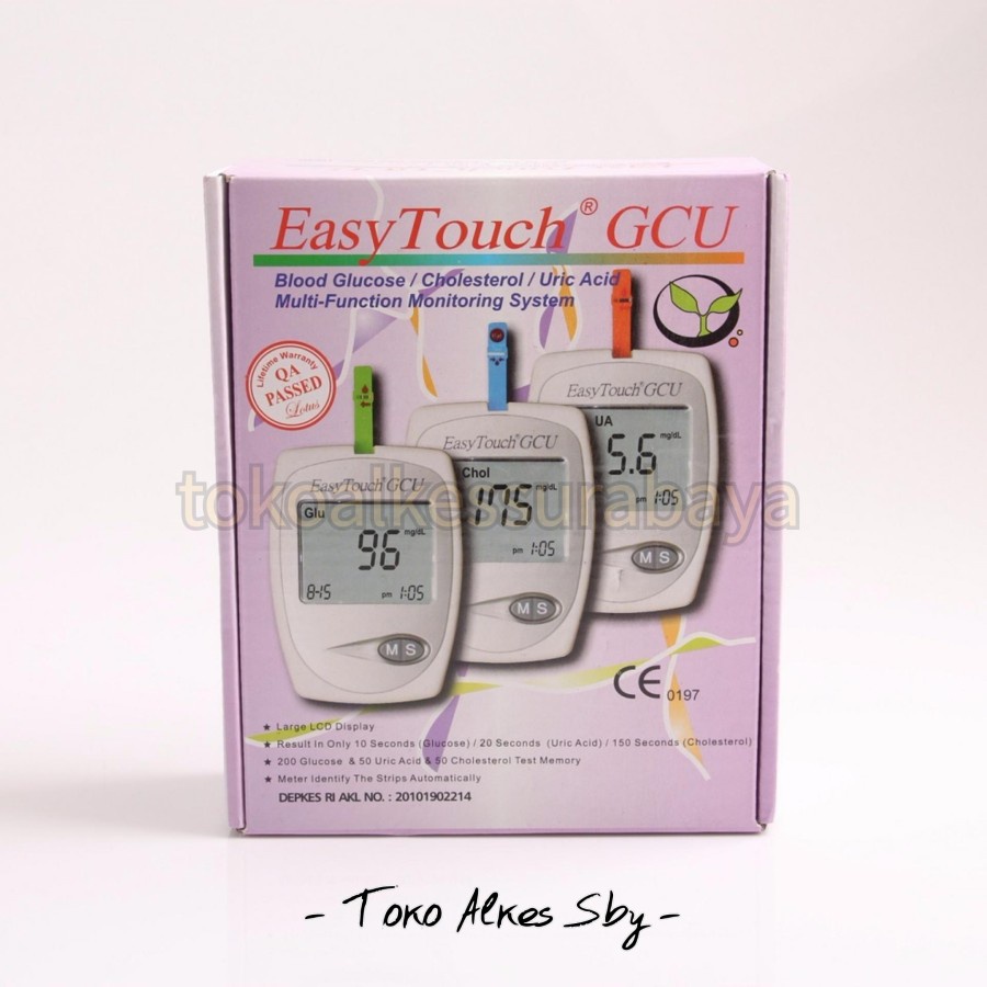 Easy Touch GCU Meter (Komplit, Exp. Strip Panjang)