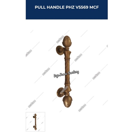 Pull Handle Dekson Vintage Series PHZ V5569 MAB MCF/Tarikan Pintu/Gagang Pintu