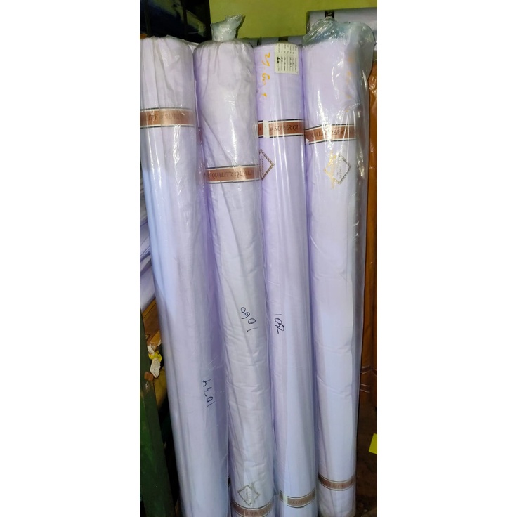 KAIN BAHAN SERAGAM SEKOLAH/KERJA MURAH BERKUALITAS TETERON TC YASUMARU 60 YARD 150CM 1 ROLL