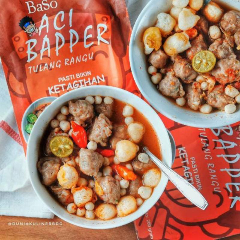 

Baso Aci Bapper Ori / Baso Aci Bapper Mercon Tulang rangu