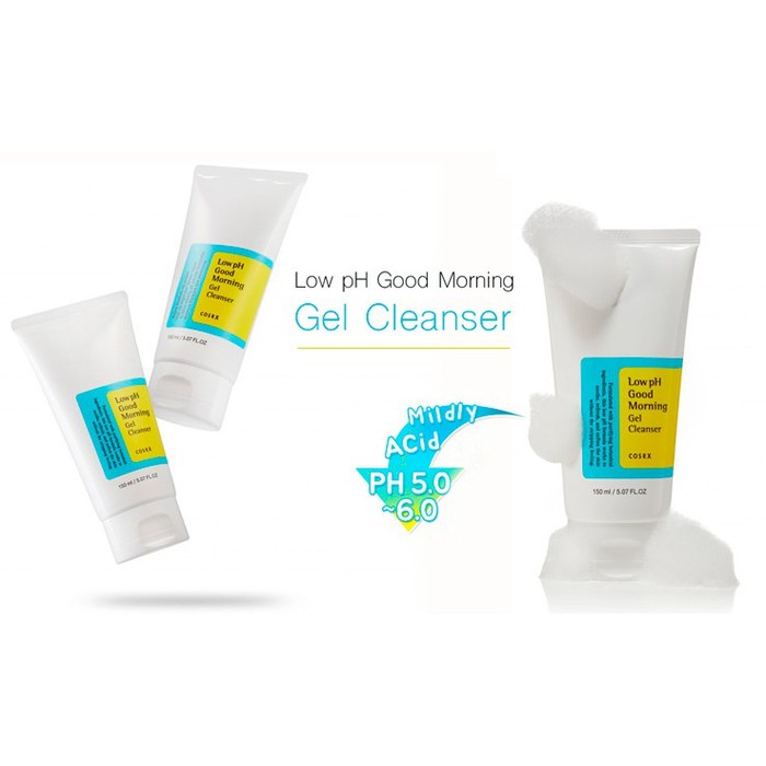 COSRX LOW PH GOOD MORNING GEL CLEANSER 50ML