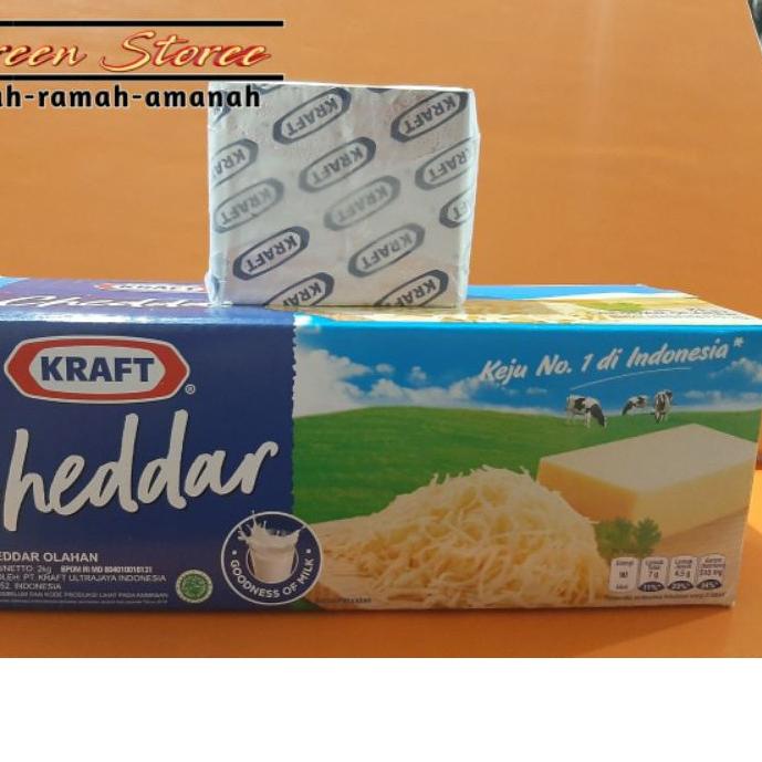 

9.9 Flash Sale Keju Kraft Cheddar 250gr buruan