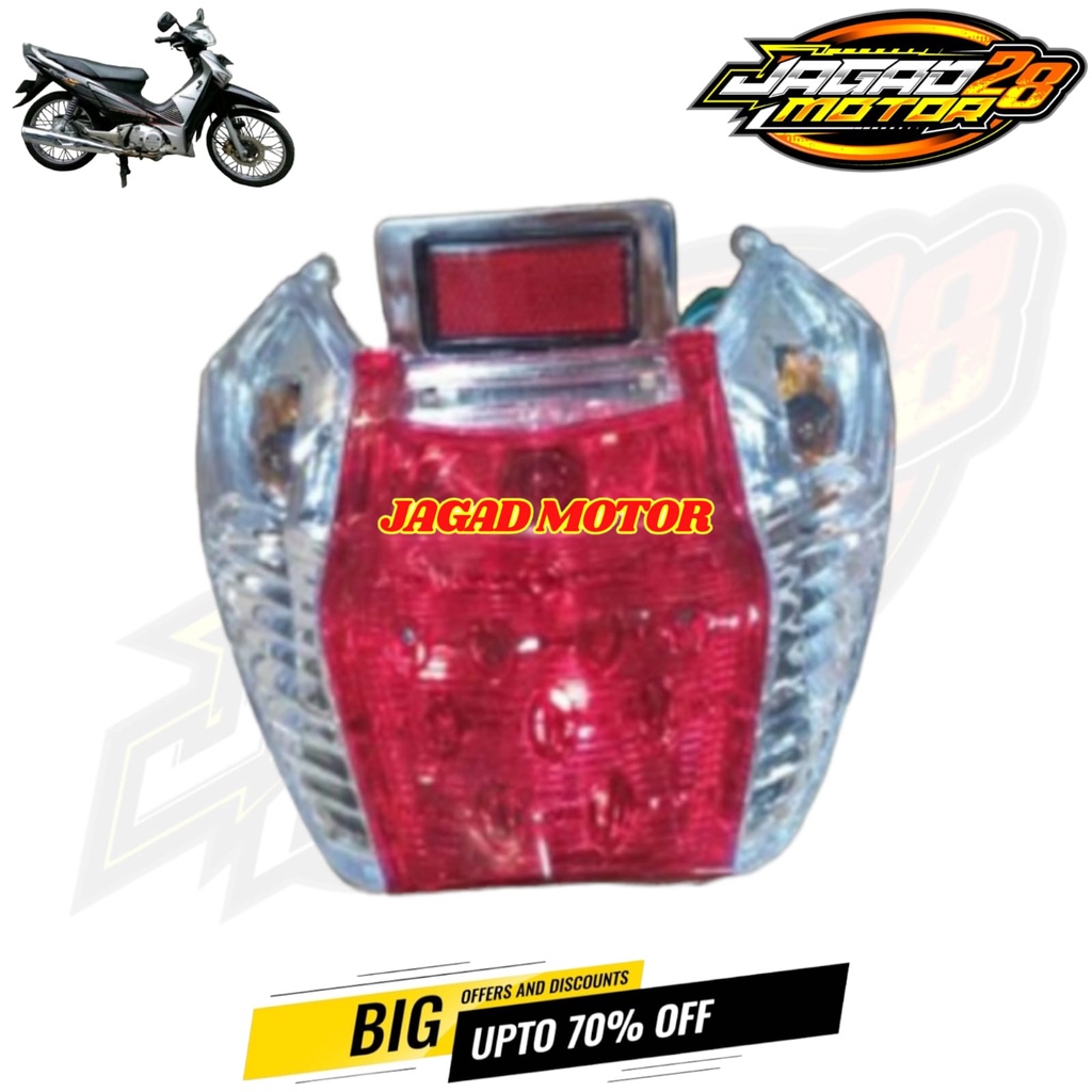 Lampu Belakang Supra X 125 Lama 2005 2006 2007 / Lampu Stop Supra X 125 Lama 2005 2006 2007 / Lampu Stop Belakang Supra X 125 Lama 2005 2006 2007 / Stop Lamp Belakang Supra X 125 Lama 2005 2006 2007