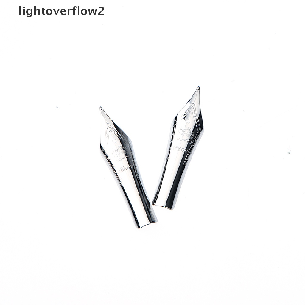 (lightoverflow2) 1pc x750 159 Pena fountain silver 0.5mm Untuk jinhao (ID)