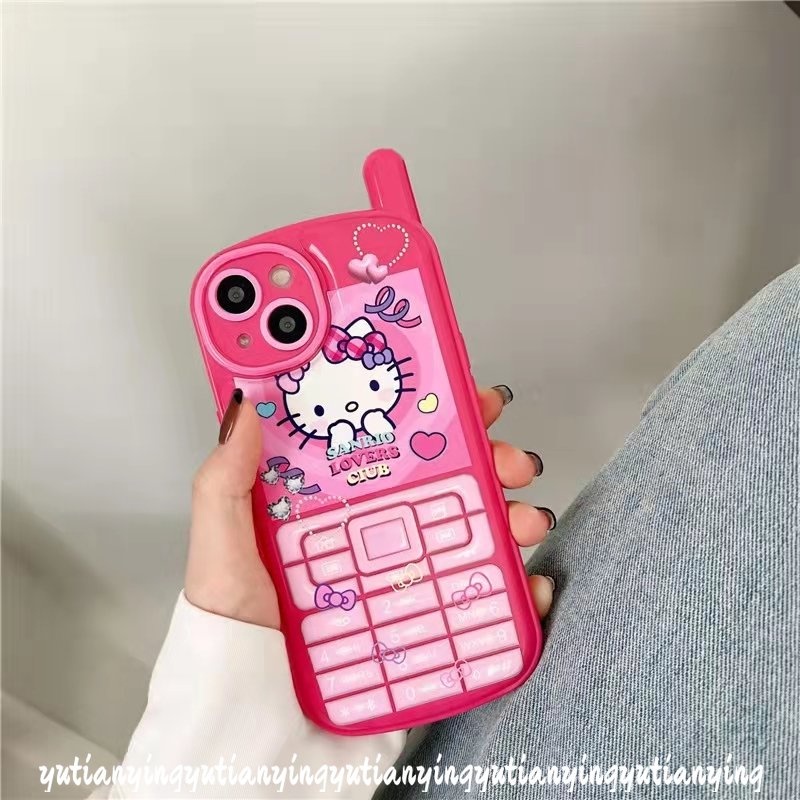 Soft Case Hp Gambar Hello Kitty Untuk IPhone 12 / 13 / 14pro MAX / XR / 7 / 8Plus / 11promax / X / XS MAX