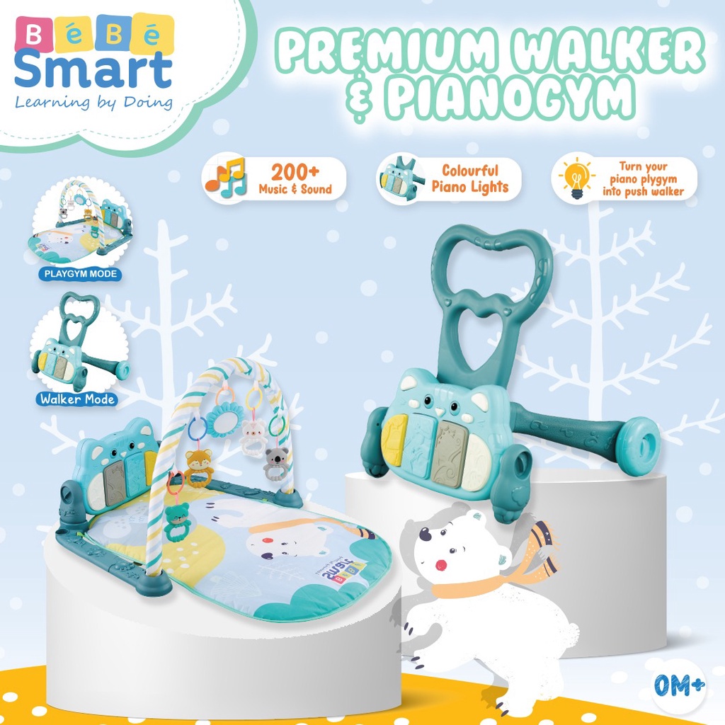 Bebe smart Premium Walker + Piano