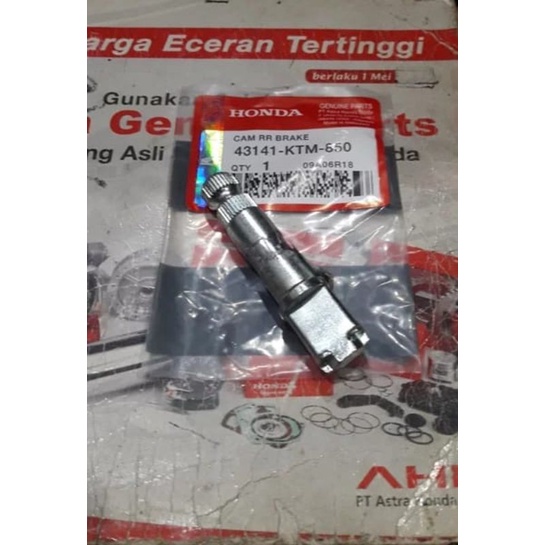 Cam RR Brake Atau As Paha Rem Belakang Honda Astrea 800 Star Prima Grand Supra Legenda Supra Fit Rev