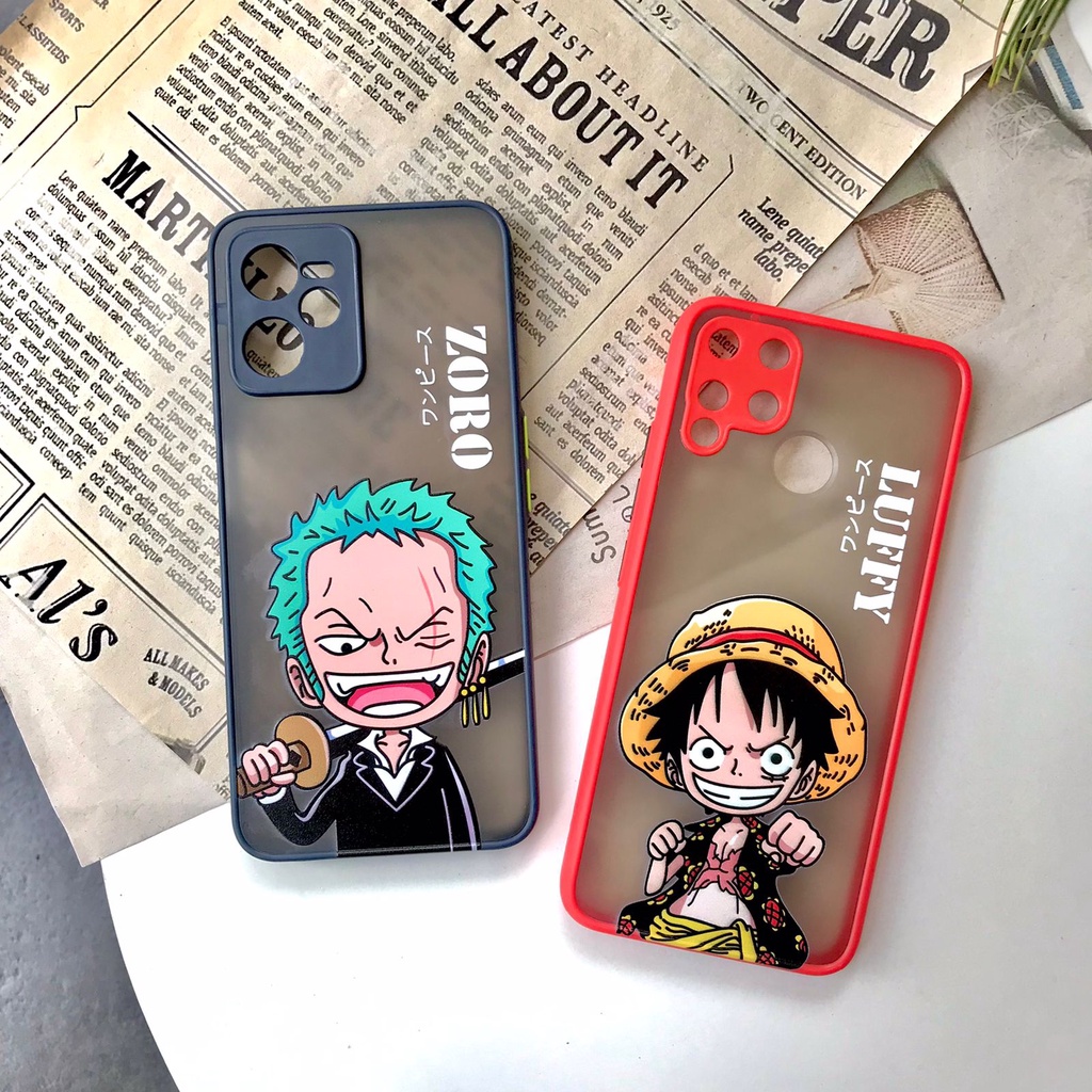 PRINTING HYBRID Luffy Zoro Red Navy case mi 11 lite redmi 4a 4x 5a 6a 7a 8 8a pro 9 9a 9c note 10 4g 5G note 4 5 7 8 8 pro 9 9 pro pocophone m3