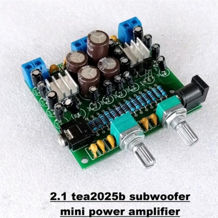 Amplifier Modul 2.1 Tea2025B Mini Power Amplifier Tone Control