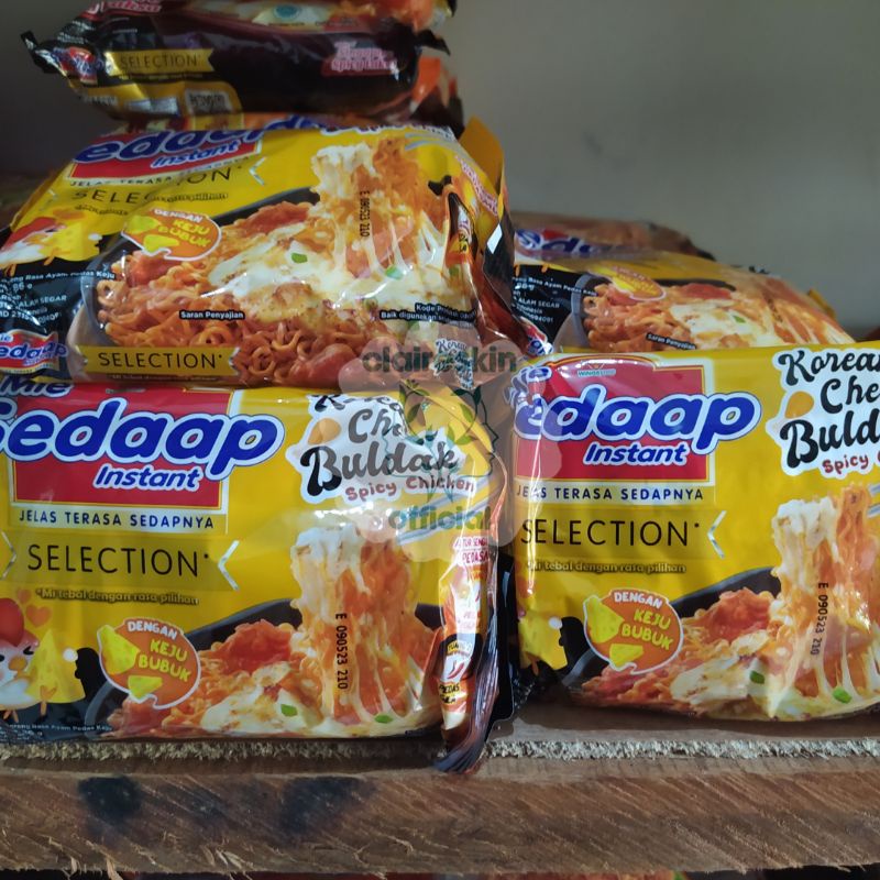 Jual Mie Sedaap Selection Korean Cheese Buldak Spicy Chicken 86gram