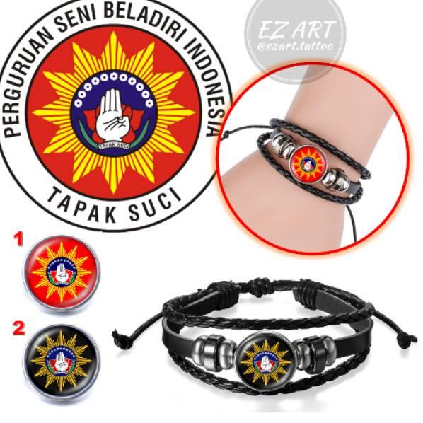 [232] Gelang Custom Silat Tapak Suci Keren Kepang Multilayer Motif Terkini