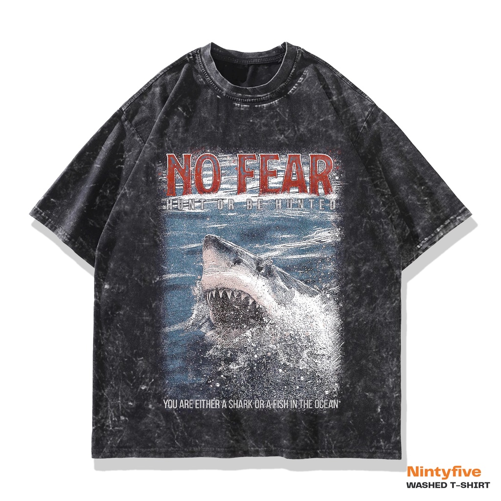 T shirt No Fear Washed Oversize Sandwash