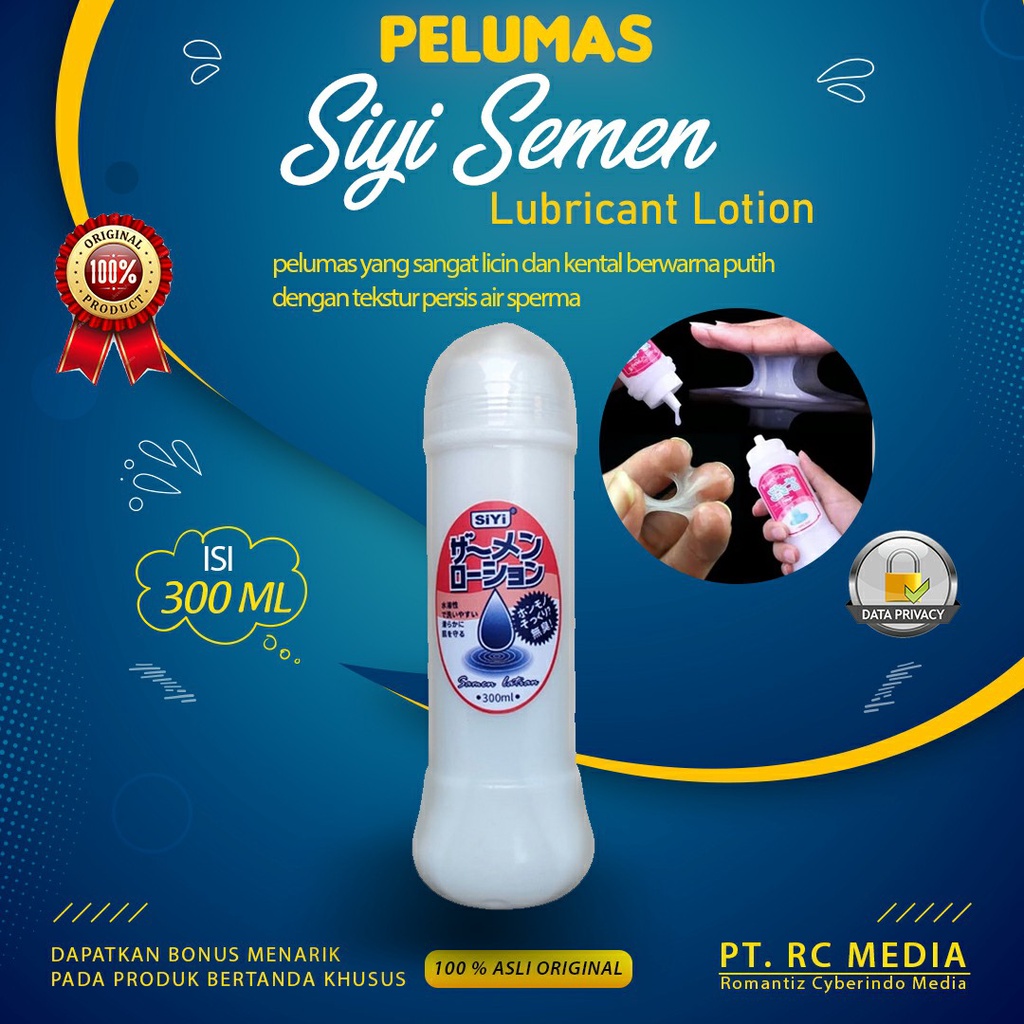 Jual Siyi Premium Lubricant Ml Semen Lotion Pelumas Sex Pria Wanita Pelicin Sex